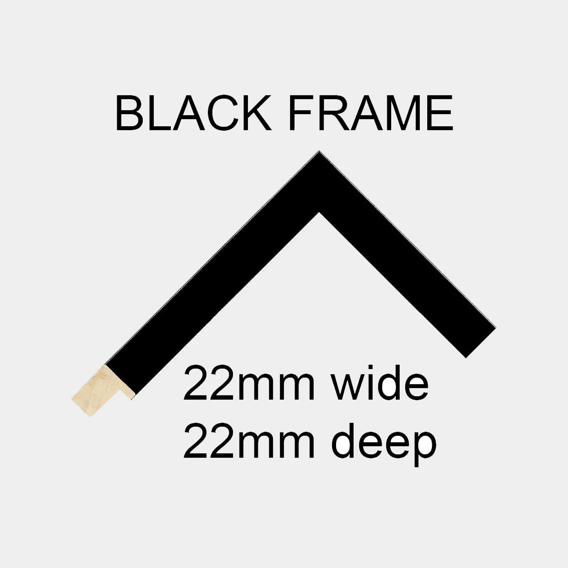 Instax Frame for 25 Instax Full Size Photos - Black Frame - Image 3