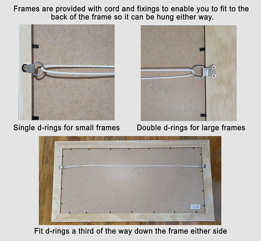 Instax Frame with 25 Apertures For Instax Mini Photos in Grey Wood - Image 5