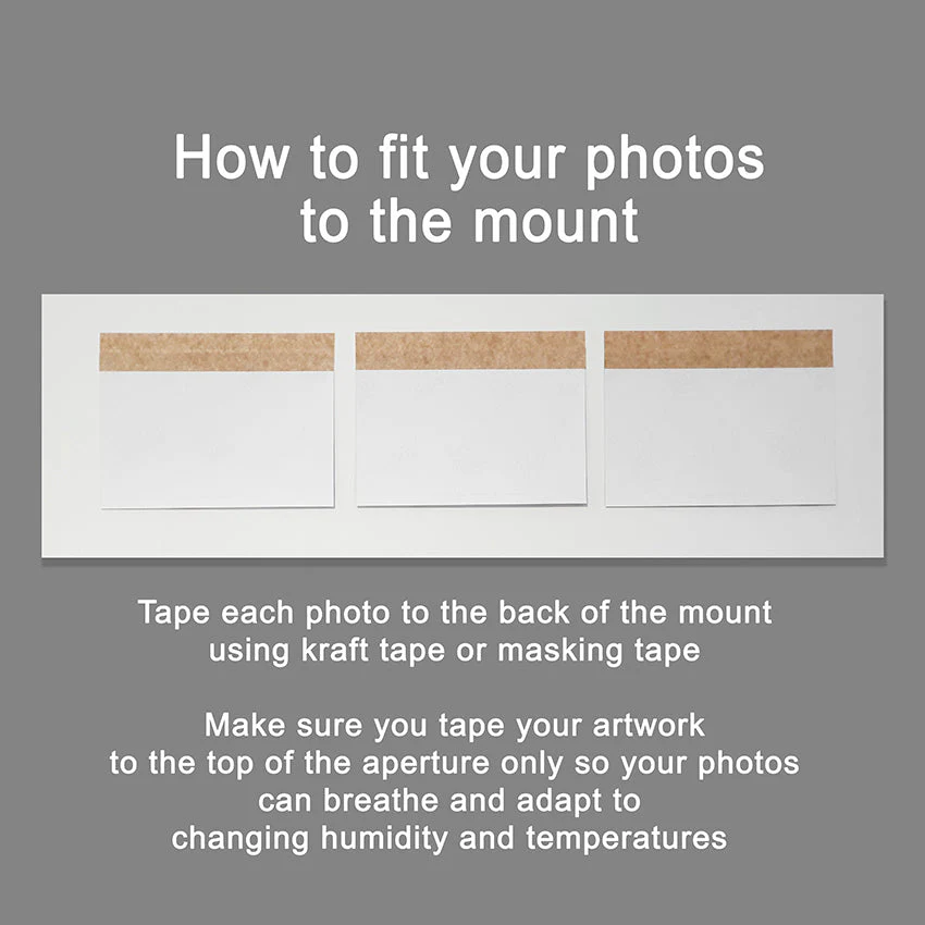 Large Panoramic Multi Photo Picture Frame - Holds 20 photos in a Grey Frame - Image 5